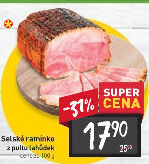 Šunka selské ramínko