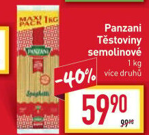 Těstoviny Panzani