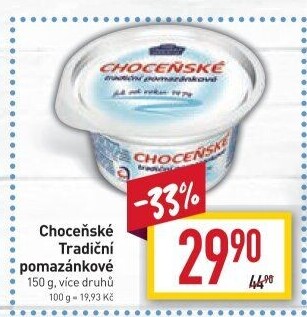 Tradiční pomazánkové Choceňské