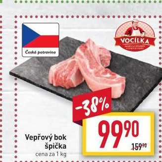 Vepřový bok špička Vocílka