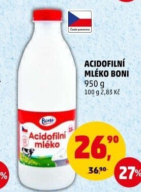 Mléko acidofilní Boni