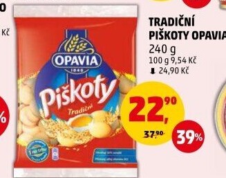 Piškoty Opavia