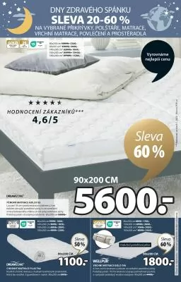 akční leták Jysk 15.3.2023-11.4.2023