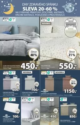 akční leták Jysk 15.3.2023-11.4.2023