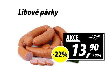Párky libové