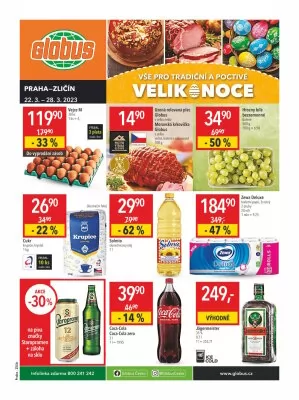 akční leták Globus 22.3.2023-28.3.2023