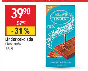 Čokoláda Lindor Lindt