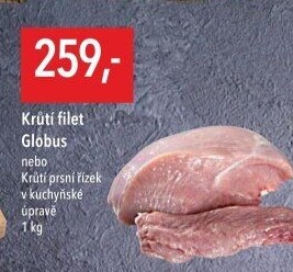 Krůtí filety Globus
