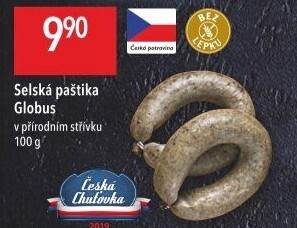 Paštika selská Globus