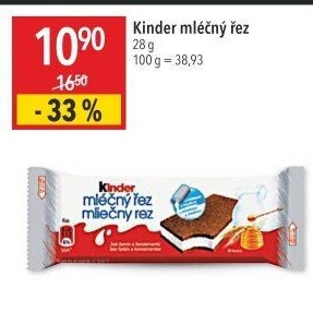 Řez mléčný Kinder