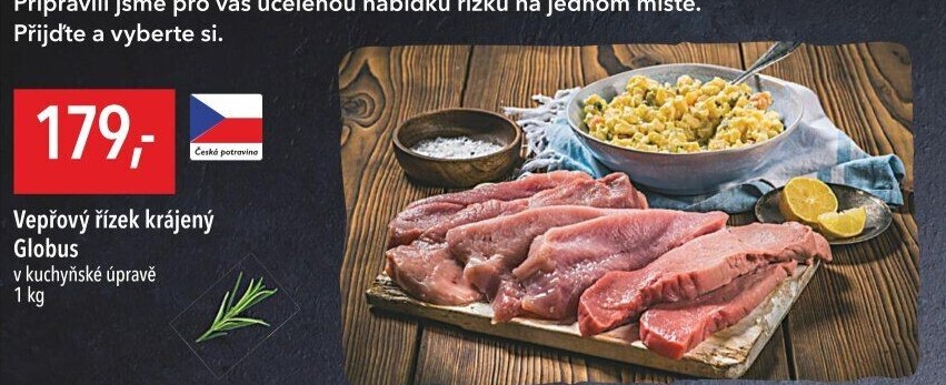Řízky vepřové Globus