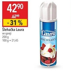 Šlehačka ve spreji Laura