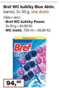 Čistič WC gelový Bref