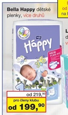 Pleny dětské Háppy Bella