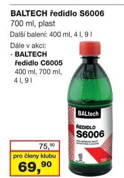 Ředidlo S6006 Baltech