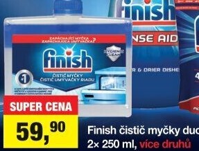 Čistič myčky Finish