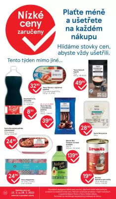 akční leták Tesco 22.3.2023-28.3.2023