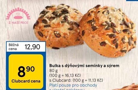 Bulka dýňová se sýrem