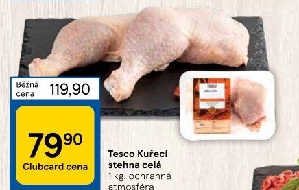 Kuřecí stehna Tesco