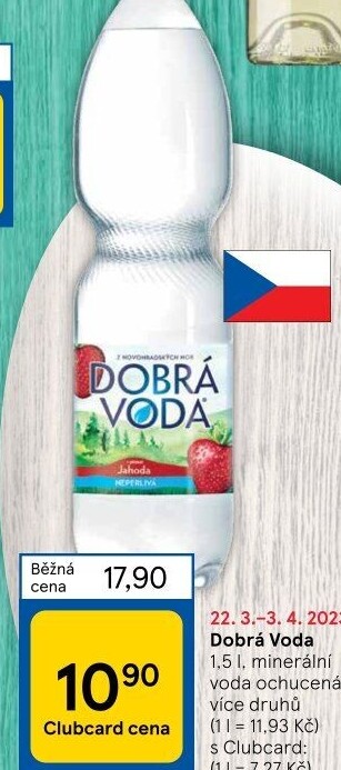 Ochucená voda Dobrá voda