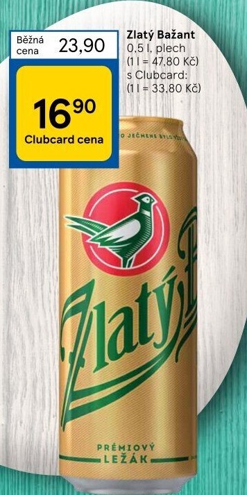 Pivo Zlatý Bažant