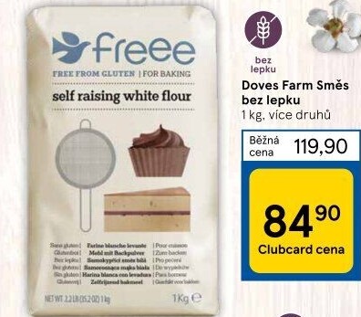 Směs bez lepku Doves Farm