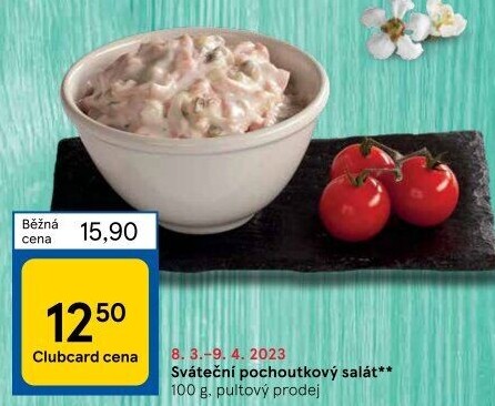 Sváteční pochoutkový salát