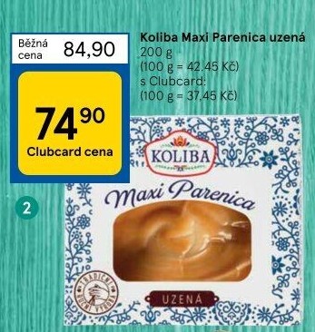 Sýr Parenica Koliba Bystřice pod Hostýnem