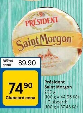 Sýr Saint Morgon Président