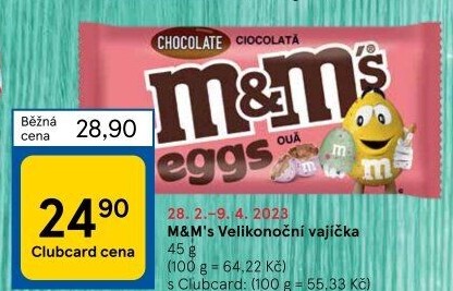 Vajíčka M&amp