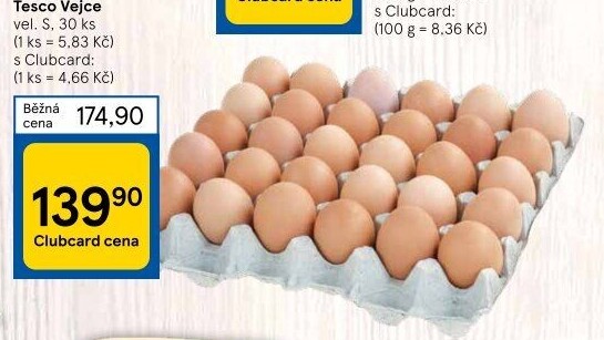 Vejce S Tesco