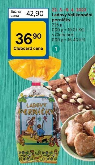 Velikonoční Ladovy perníčky