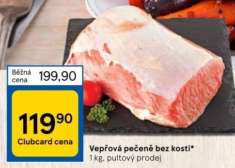 Vepřová pečeně bez kosti