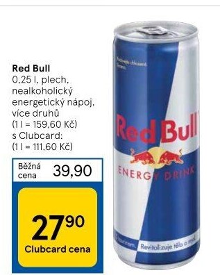 Energetický nápoj Red Bull