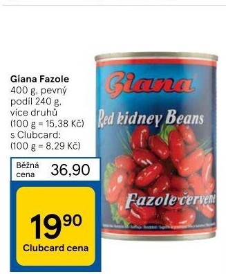 Fazole Giana