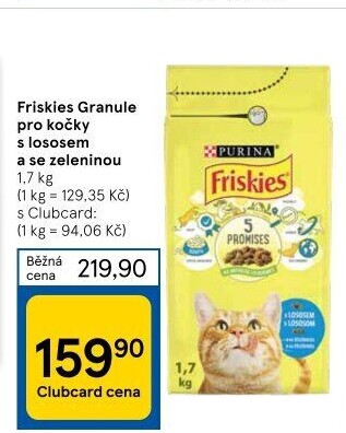 Granule pro kočky Friskies