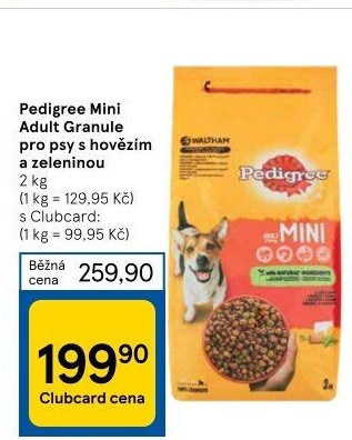 Granule pro psy Pedigree