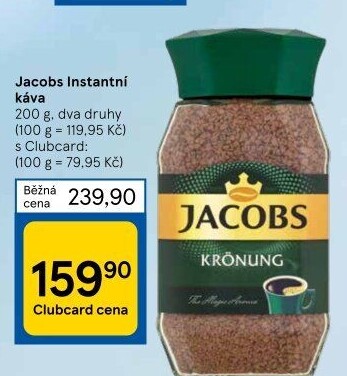 Instantní kávy Jacobs