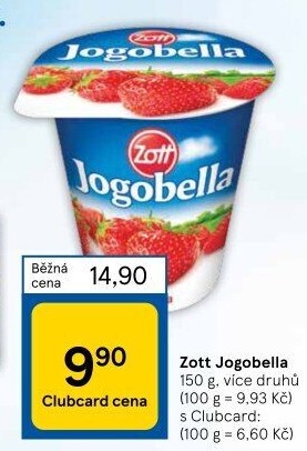 Jogurt Jogobella Zott