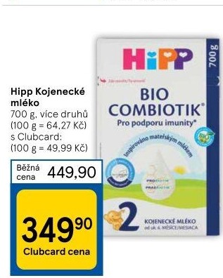 Kojenecká výživa HiPP