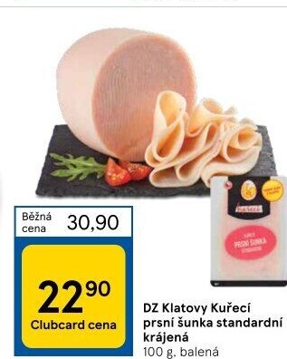 Kuřecí šunka prsní standard DZ Klatovy