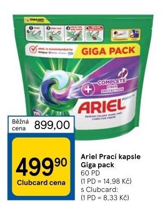 Prací kapsle Ariel