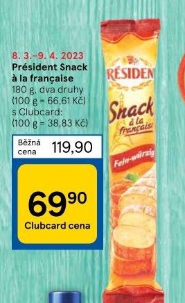 Sýr Snack Président