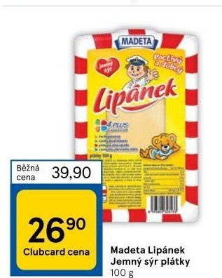 Sýry Lipánek Madeta
