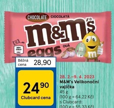 Vajíčka M&amp