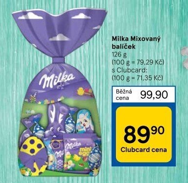 Velikonoční balíček Milka