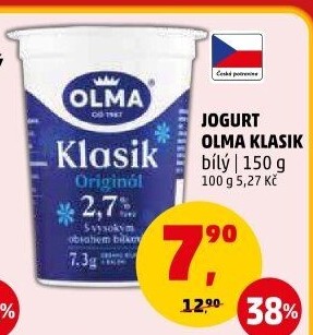 Bílý jogurt Klasik Olma