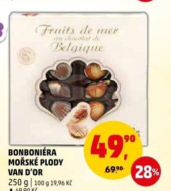 Bonboniéra Mořské plody Van D’or