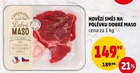Hovězí polévková směs Dobré maso