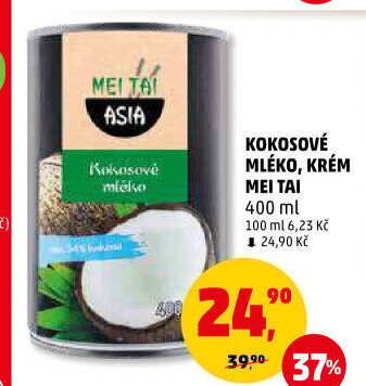 Kokosové mléko Mei Tai Asia